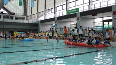 搏翱水上趣味運(yùn)動(dòng)會(huì)項(xiàng)目：龍爭(zhēng)虎斗